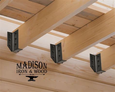 home depot decorative metal joist brackets|exposed joist hangers.